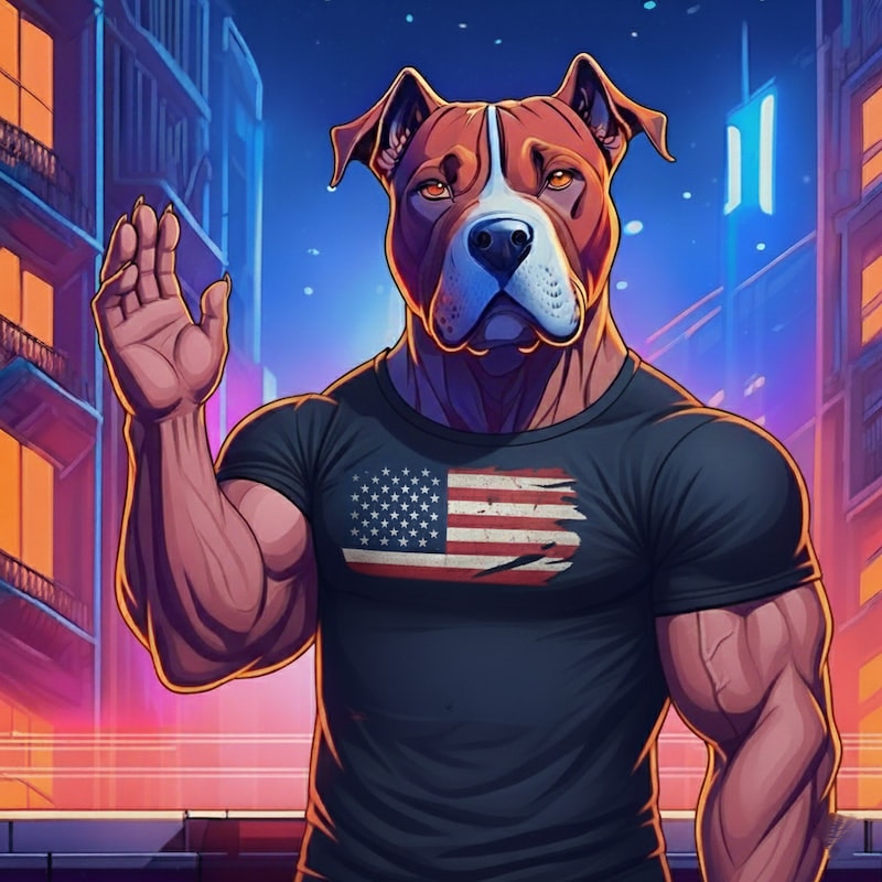 Merica waving